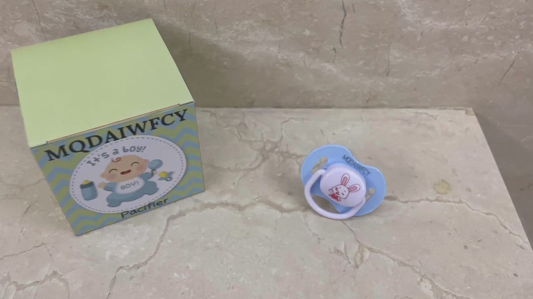 MQDAIWFCY Pacifier, Newborn Baby Pacifier, Super Soft Anti-flatulence Pacifier 0-3-6 Months+