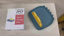 Load and play video in Gallery viewer, JYCY Multi-functional spoon storage shelf, pot lid rack, kitchen countertop spoon storage shelf, sitting placed spatula shelf bracket
