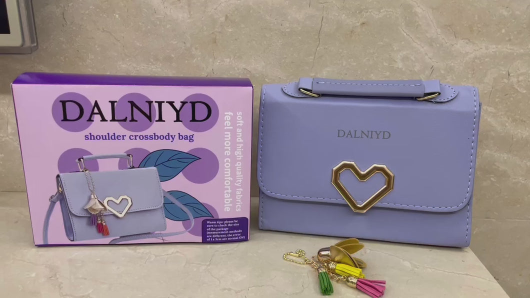 DALNIYD women's bags, Korean version of the tide shoulder crossbody bag, fashion simple and versatile women's bags crossbody