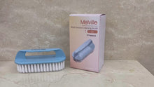 Load and play video in Gallery viewer, Melville Household Plastic Brush, Soft Bristle Shoe Washing Brush, Cleaning Multi-Purpose Brush, Clothes Brush, Brushes
