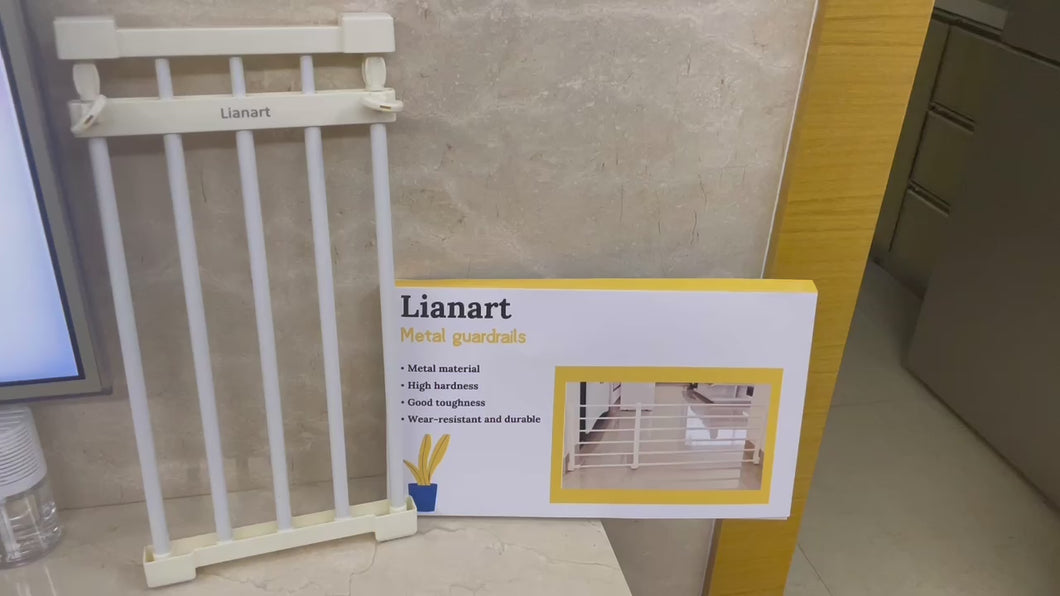 Lianart Metal guardrails ，Prevent pets from running out of the guardrails , home fence