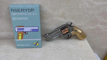 Load and play video in Gallery viewer, RSERYDP children&#39;s luminous pistol, boys electric sound and light play machine, baby revolver toy gun for more than 5 years old
