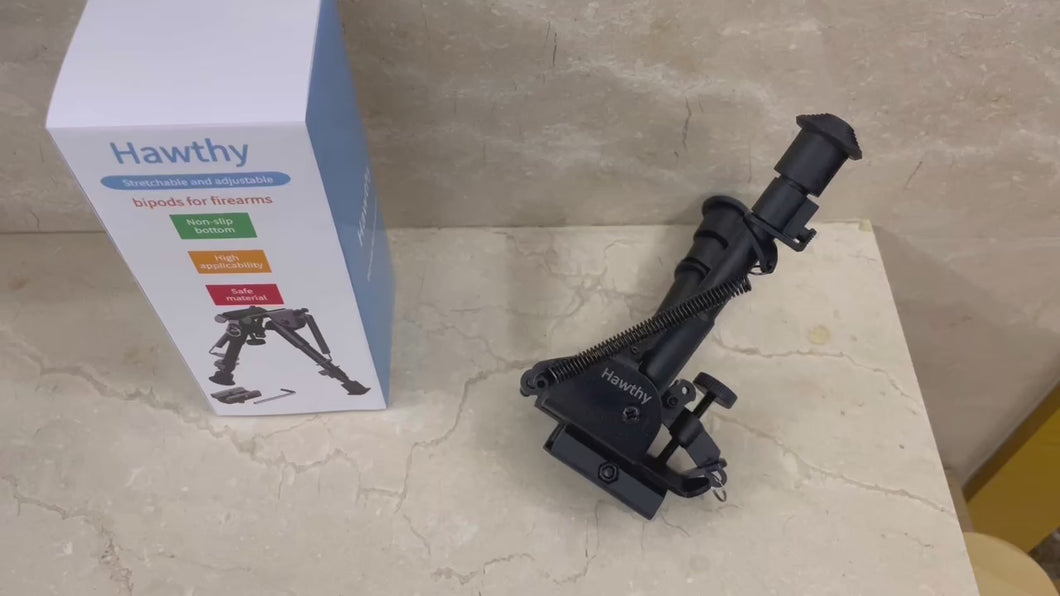 Hawthy bipods for firearms,nylon metal adjustable bipods,bipod accessories