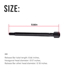 Load image into Gallery viewer, SeDeplacer Spare Tire Release Bar(1PCS) Compatible with Dodge Ram Promaster Van Jack (Black)
