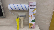 Load and play video in Gallery viewer, Wefanify wall roller brush set, telescopic pole roller paint brush, brush wall tools
