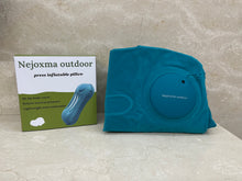 Load image into Gallery viewer, Nejoxma outdoor press inflatable pillow, office nap inflatable square pillow, outdoor travel storage portable pillow
