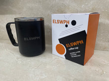 Load image into Gallery viewer, ELSWPH coffee mug, stainless steel mug, compact portable mug, coffee mug
