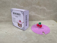 Load image into Gallery viewer, BOSORIO food grade cup lid, silicone cup lid, mug lid, cup lid with spoon
