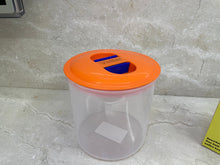 Load image into Gallery viewer, Vsttar plastic sealing container, transparent food container with lid, coffee bean jar container, home kitchen storage jar container
