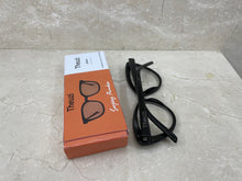 Load image into Gallery viewer, Theuzi black frame glasses, senior sense of thin glasses, eye protection glasses

