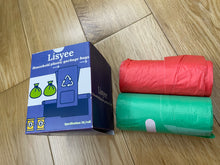 Load image into Gallery viewer, Lisyee garbage bags, household portable garbage bags, plastic thickened garbage bags, garbage cans plastic bags large

