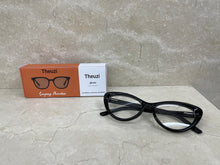 Load image into Gallery viewer, Theuzi black frame glasses, senior sense of thin glasses, eye protection glasses
