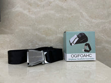 Load image into Gallery viewer, OGIFOAHC Airplane Seatbelt Extender - FITS All Airlines-Free Carrying Case- Bring You a Comfortable Trip, Black
