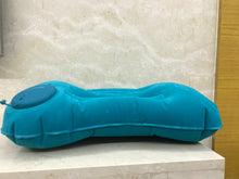 Load image into Gallery viewer, Nejoxma outdoor press inflatable pillow, office nap inflatable square pillow, outdoor travel storage portable pillow
