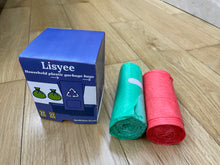 Load image into Gallery viewer, Lisyee garbage bags, household portable garbage bags, plastic thickened garbage bags, garbage cans plastic bags large
