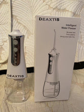 Load image into Gallery viewer, DEAXTIS Cordless Advanced Water Flosser For Teeth, Gums, Braces, Dental Care With Travel Bag and 4 Tips, ADA Accepted, Rechargeable, Portable, and Waterproof

