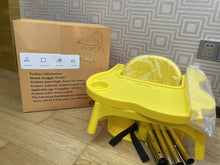 Load image into Gallery viewer, Snuggly Dream children&#39;s dining chair, foldable home baby chair, baby high chair, child seat dining table
